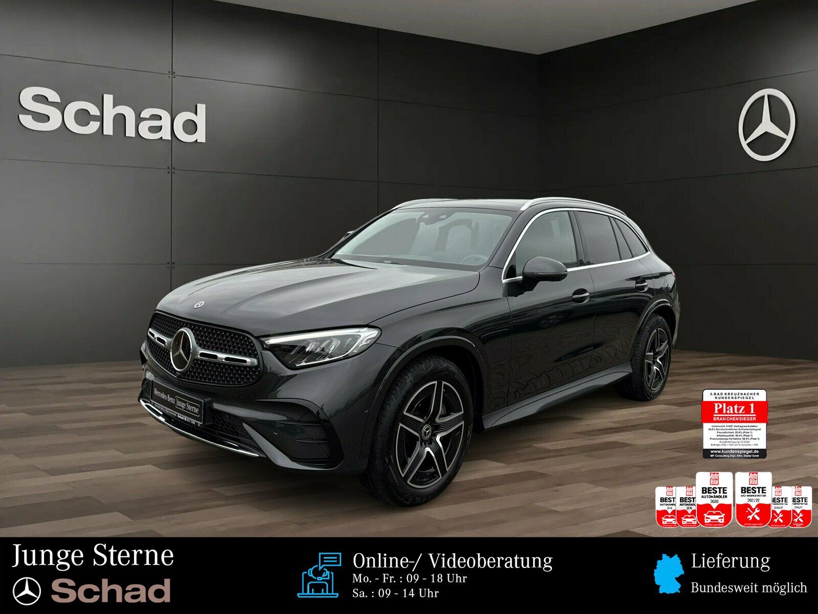 Mercedes-Benz GLC 450 d 4M +AMG+PANO+AHK+360°+LED+MEMORY+AMBI+