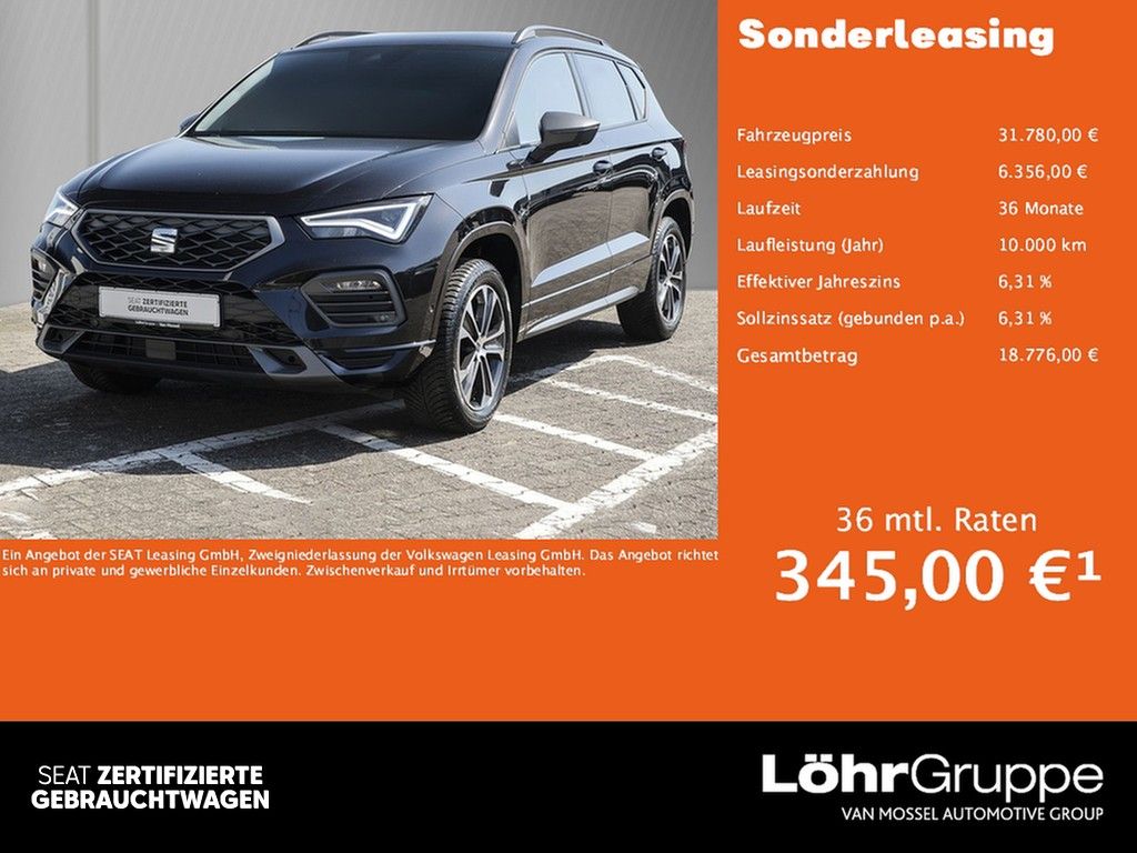Seat Ateca 2.0 TDI DSG FR /LED/Navi/AHK/RFK/ACC