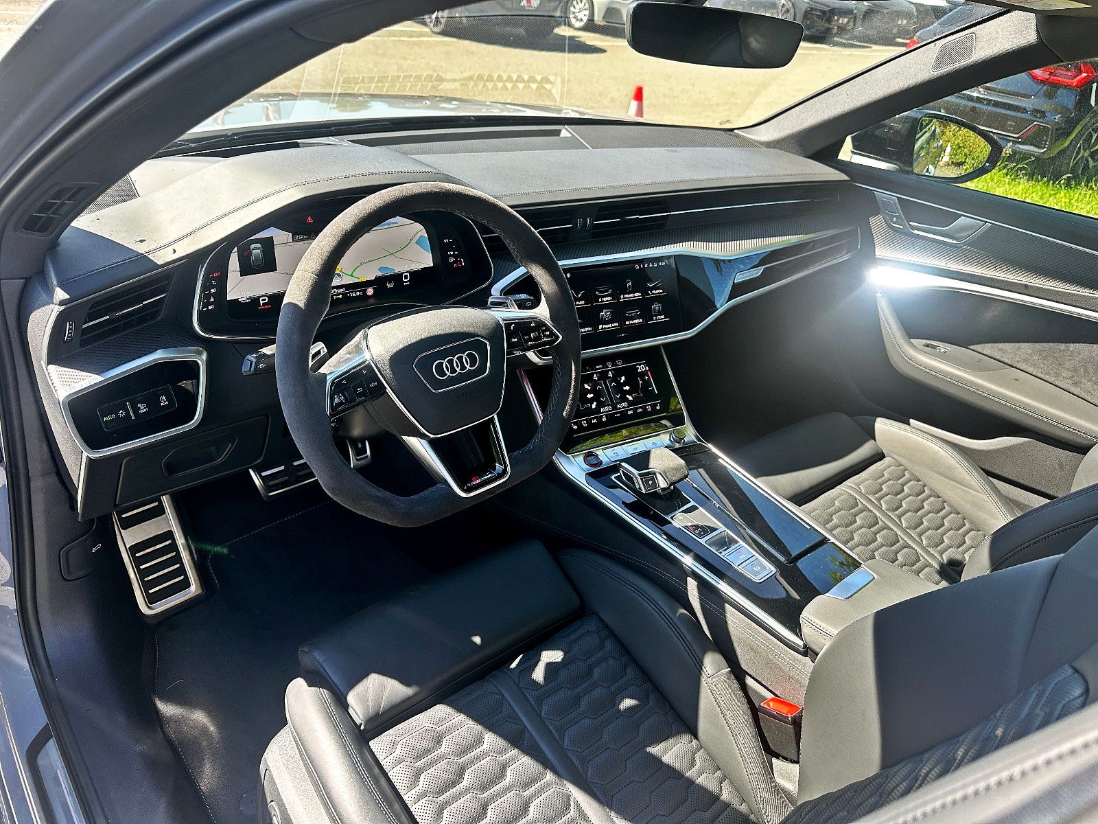 Audi RS6 Avant performance BLACK HUD LASER 360°STHZG