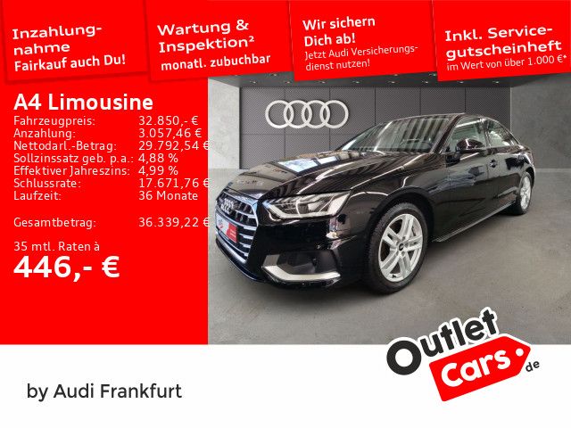 Audi A4 Limousine 40 TDI quattro S tronic advanced LE