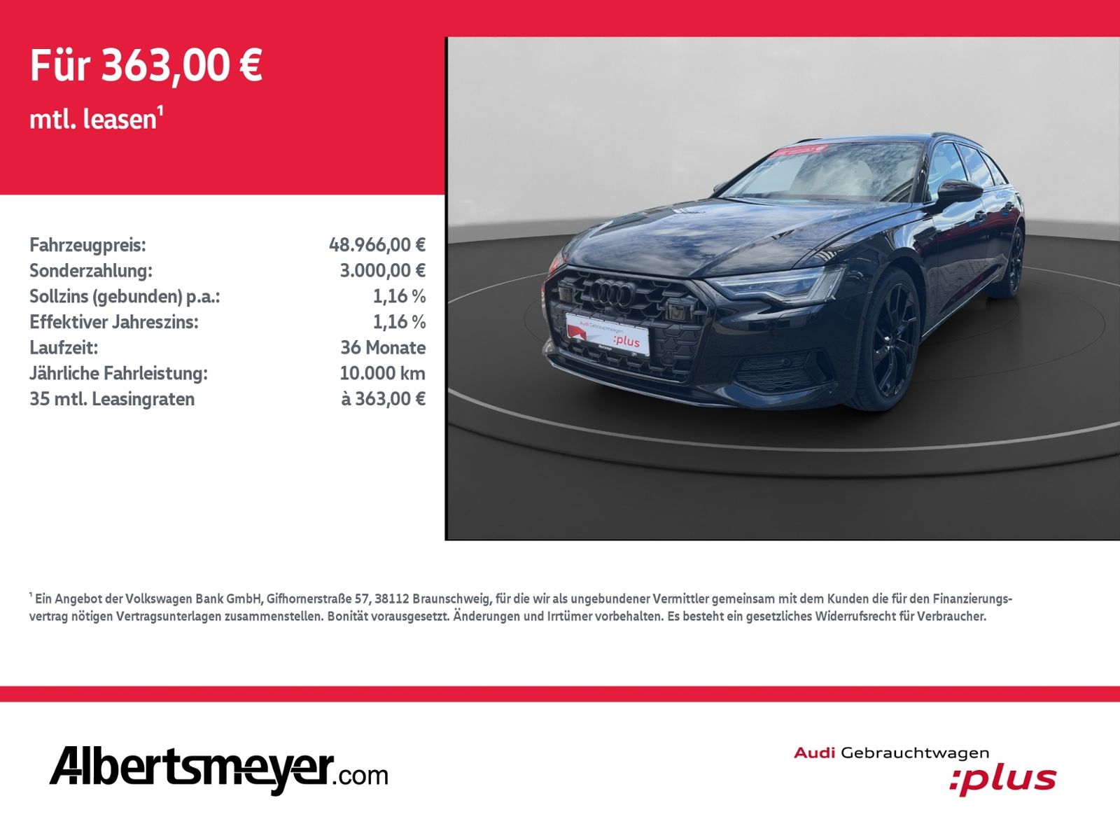 Audi A6 Avant 40 TDI ADVANCED - Samsaru's Car Outlet