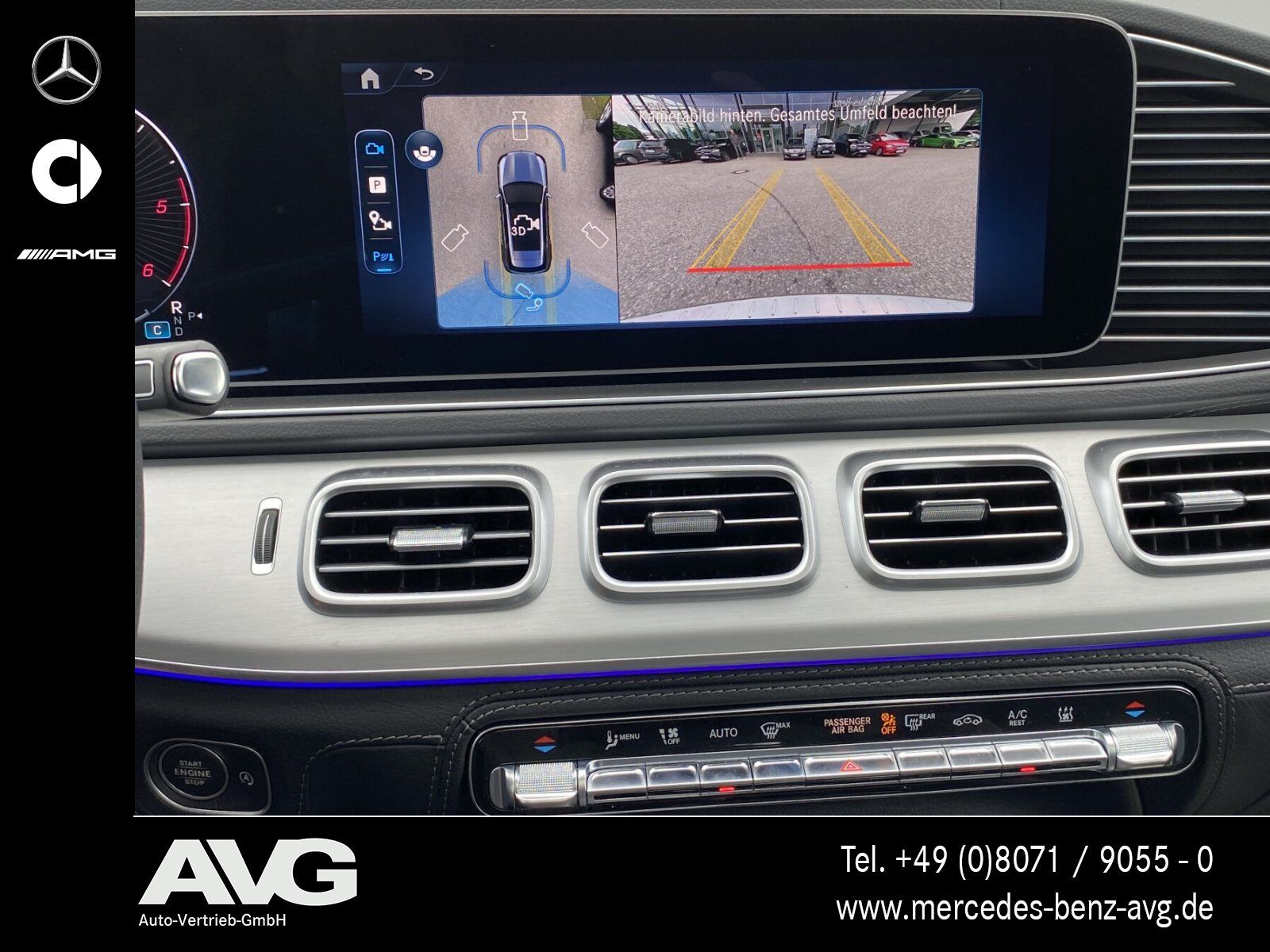 Mercedes-Benz GLE 450 d 4M AMG Pano HuD Stndhzg AHK Air 360°