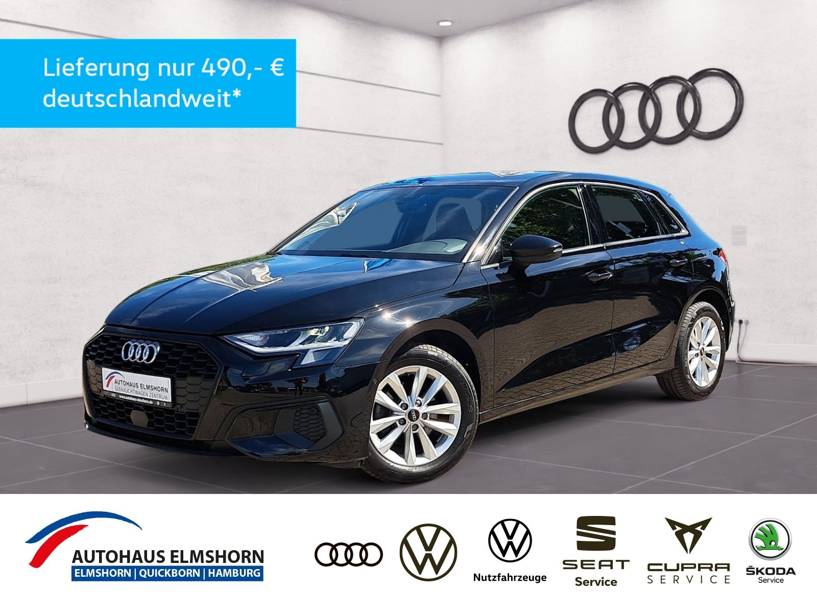 Audi A3 Sportback 30 TDI S tronic NAV KAM APP PDC SHZ