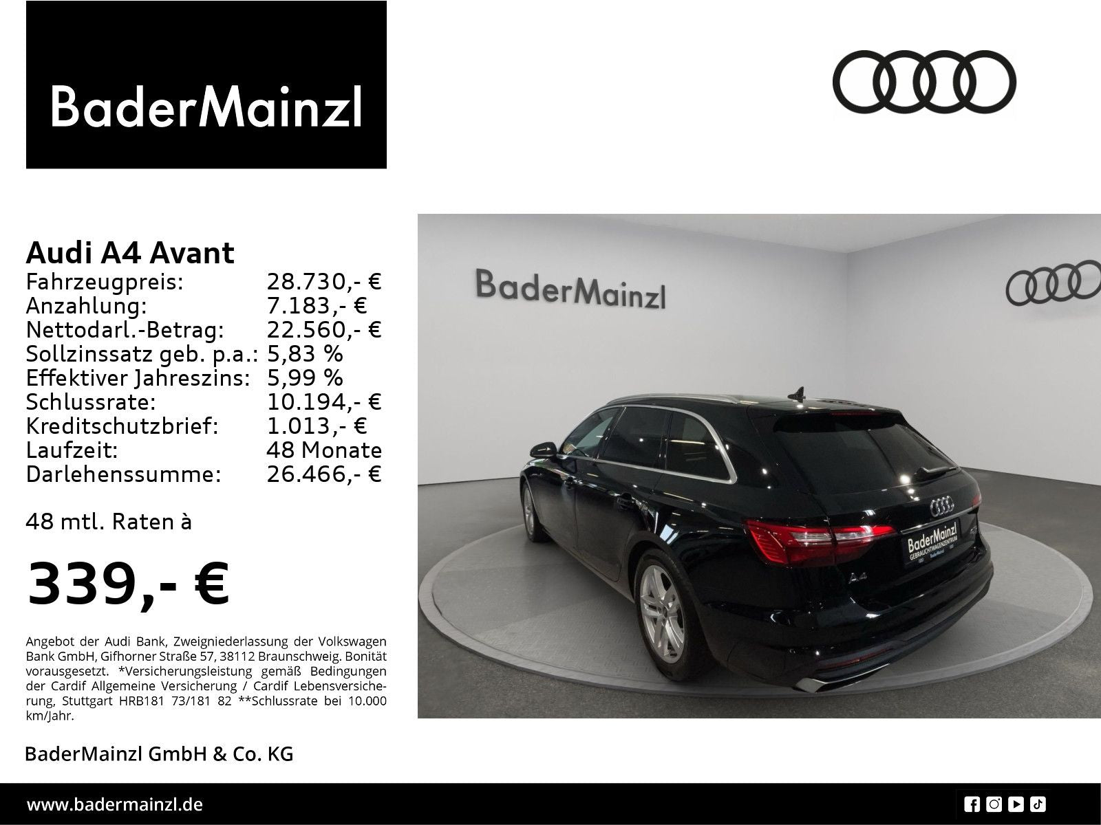 Audi A4 Avant 40 TDI quattro S tronic - Samsaru's Car Outlet