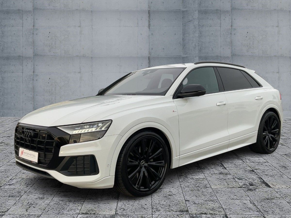 Audi Q8 50 TDI S-LINE MATRIX+NAVI+B&O+DVD+ACC+AHK+23"