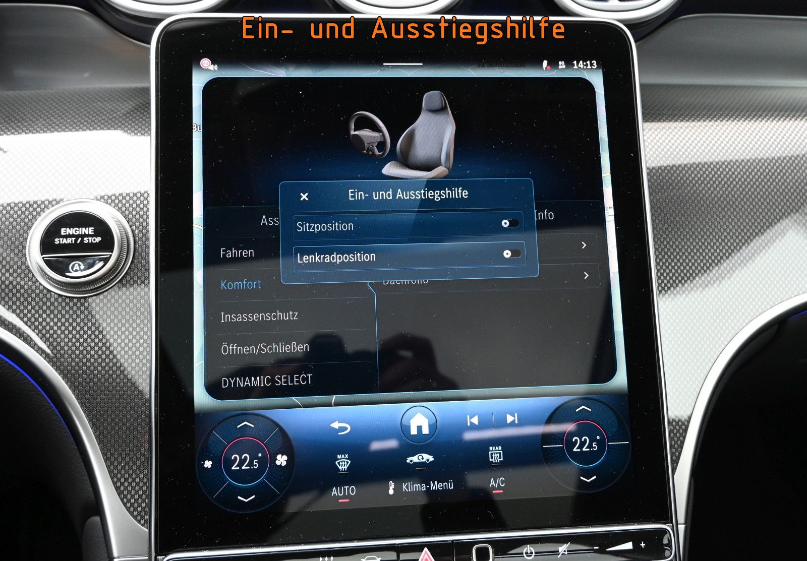 Mercedes-Benz GLC 220 d 4M. °ACC°AHK°HUD°MEMO°PANO°STHZG°360°