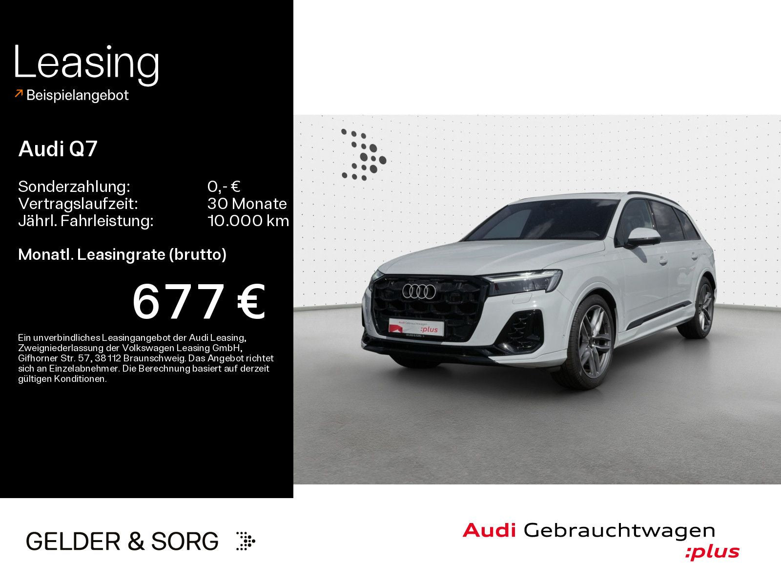 Audi Q7 55 TFSIe qu. S line Air*HuD*Panop*AHK*B&O*ACC