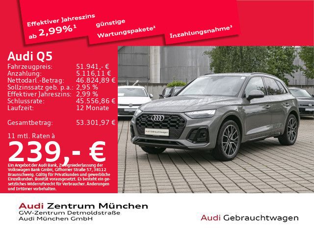 Audi Q5 40 TDI qu. S tronic S line Pano/LuftFed/StdHz