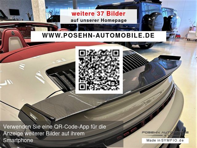Porsche 911 Turbo S Cabriolet BRABUS 820 HP NEW 21"/22"A