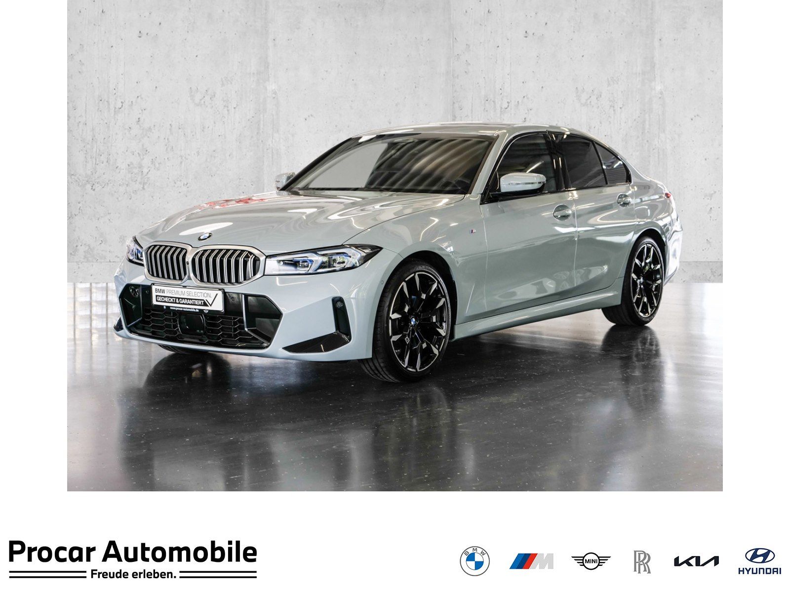 BMW 320d M-Sport Aut Nav HuD LED h&k Drive+Park