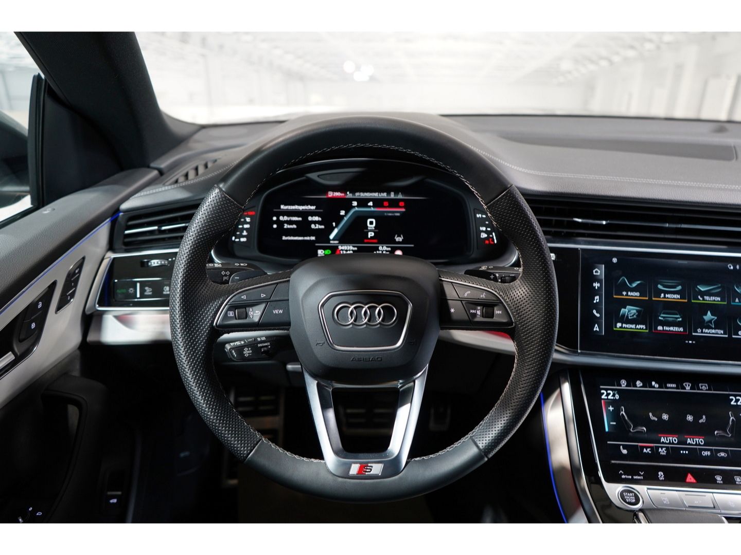 Audi Q8 S line 50 TDI quattro AHK 360 Kamera HuD 23 Z