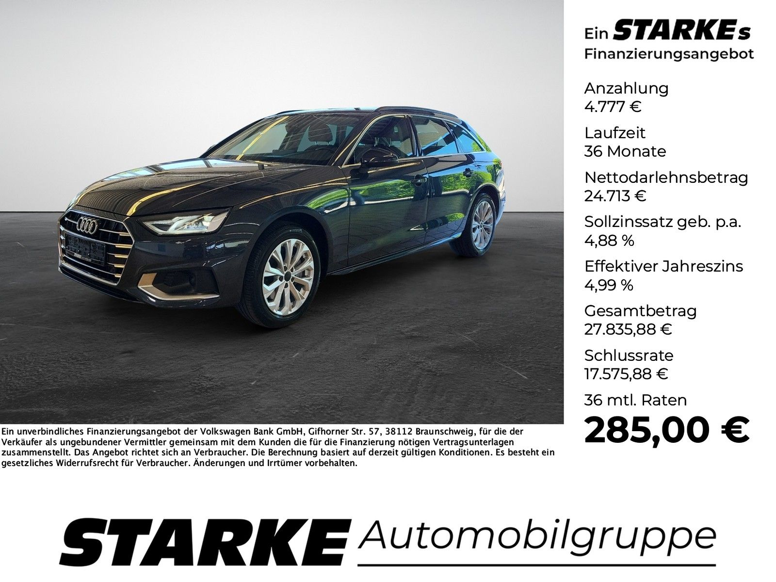Audi A4 Avant 40 TDI Tiptronic advanced - Samsaru's Car Outlet