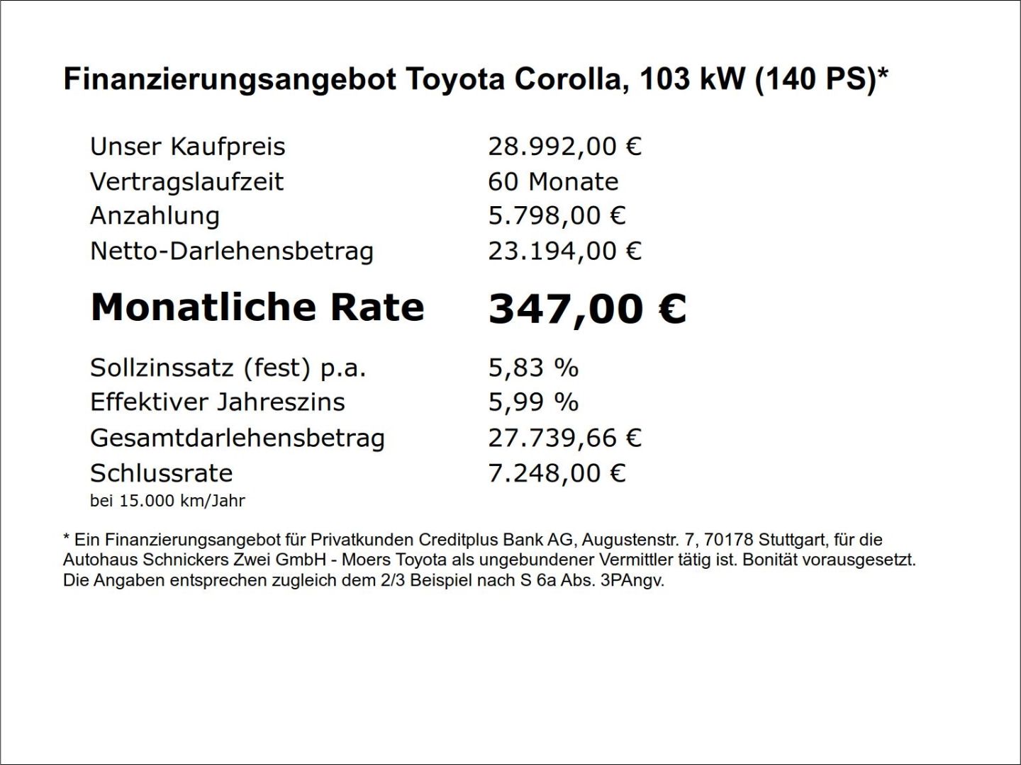 Toyota Corolla Team D+TEC-P+GJ-RÄDER !!