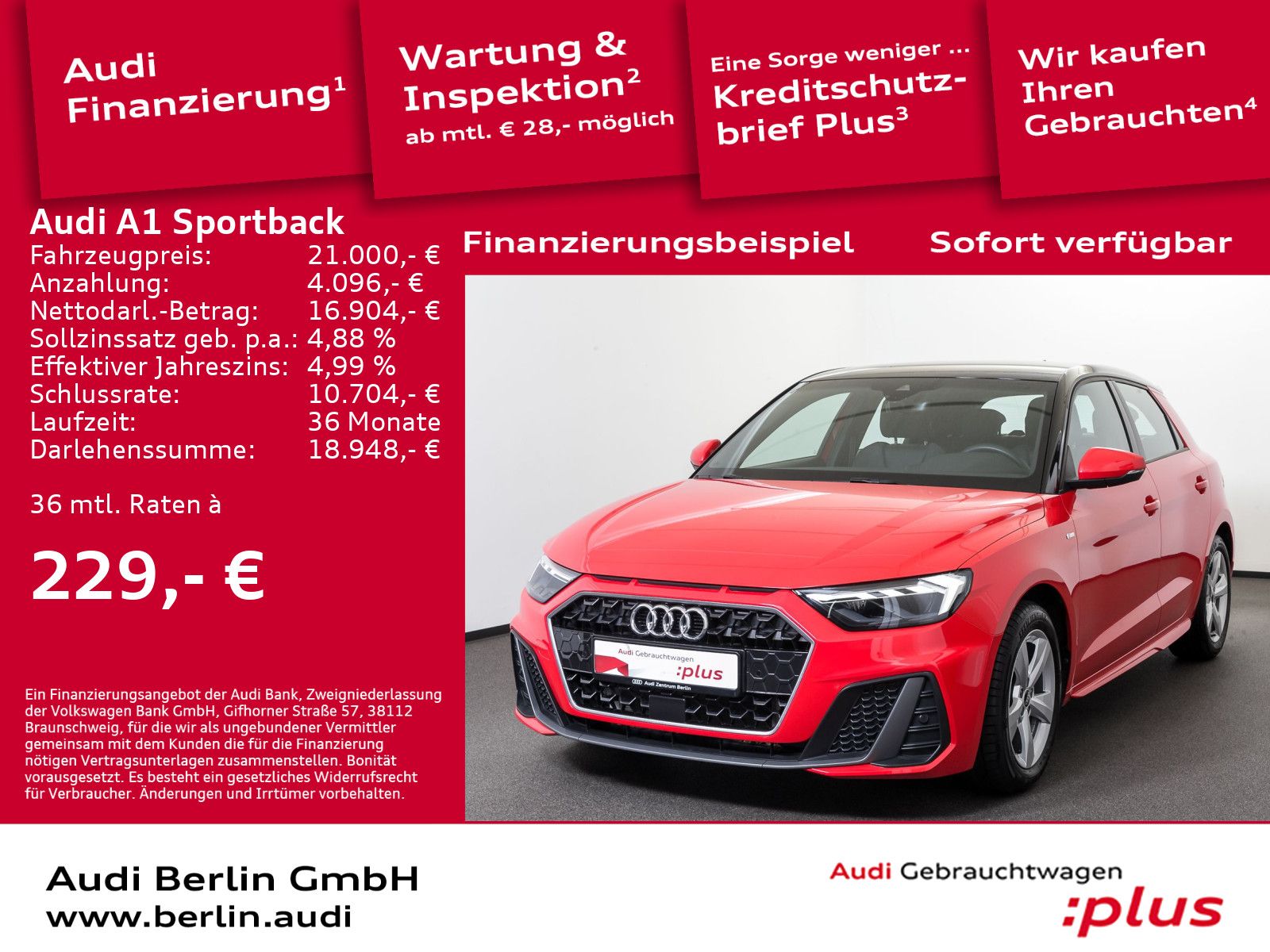 Audi A1 Sportback S line 30 TFSI S tr. - Samsaru's Car Outlet