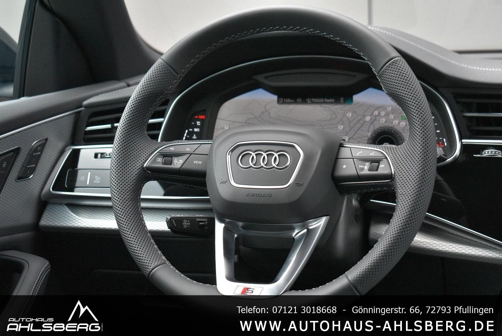 Audi Q8 S-Line Pano 23 Zoll 360°/HD Matrix/Massa./HUD
