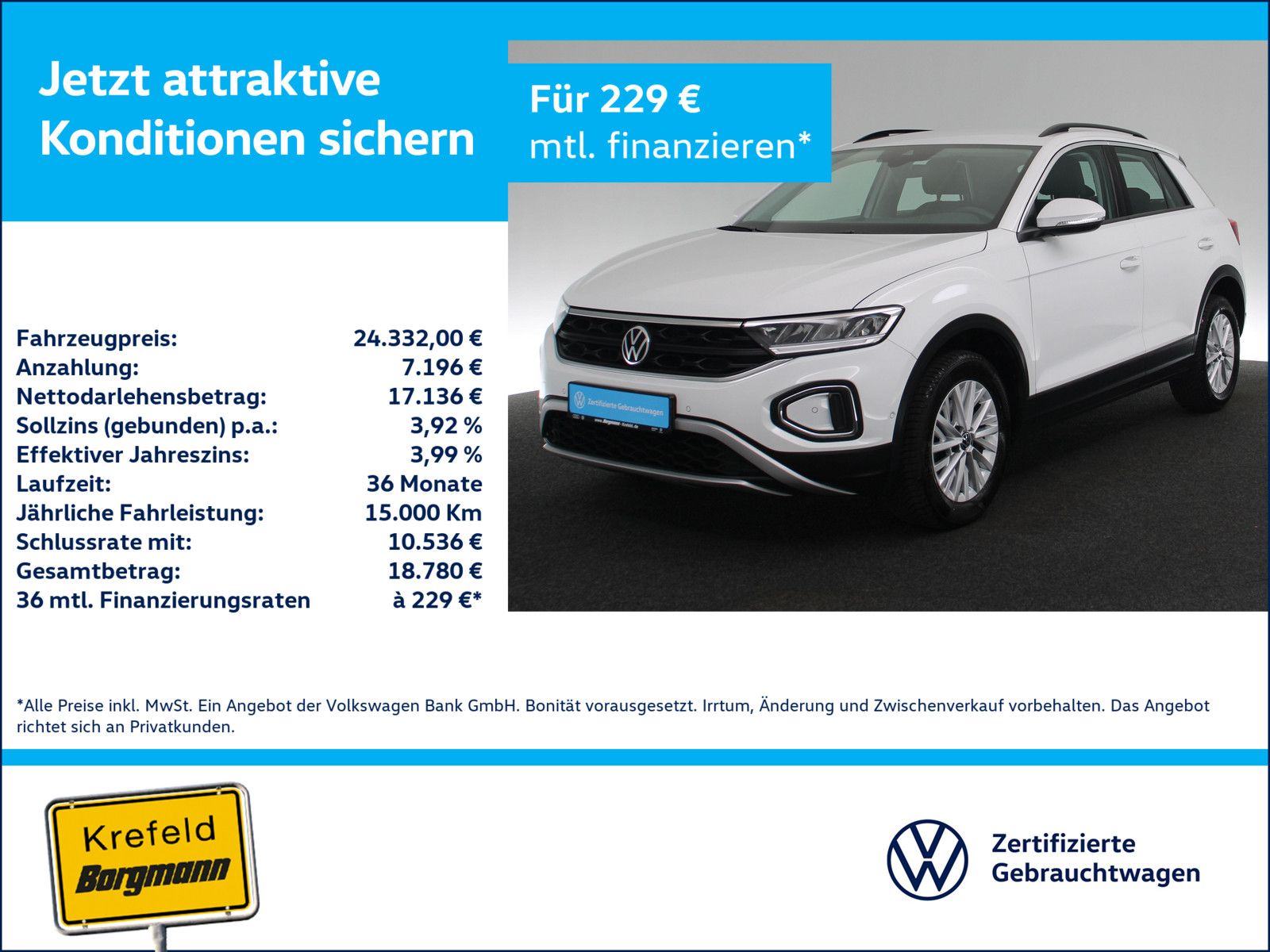 Volkswagen T-Roc 1.5 TSI Life - Samsaru's Car Outlet