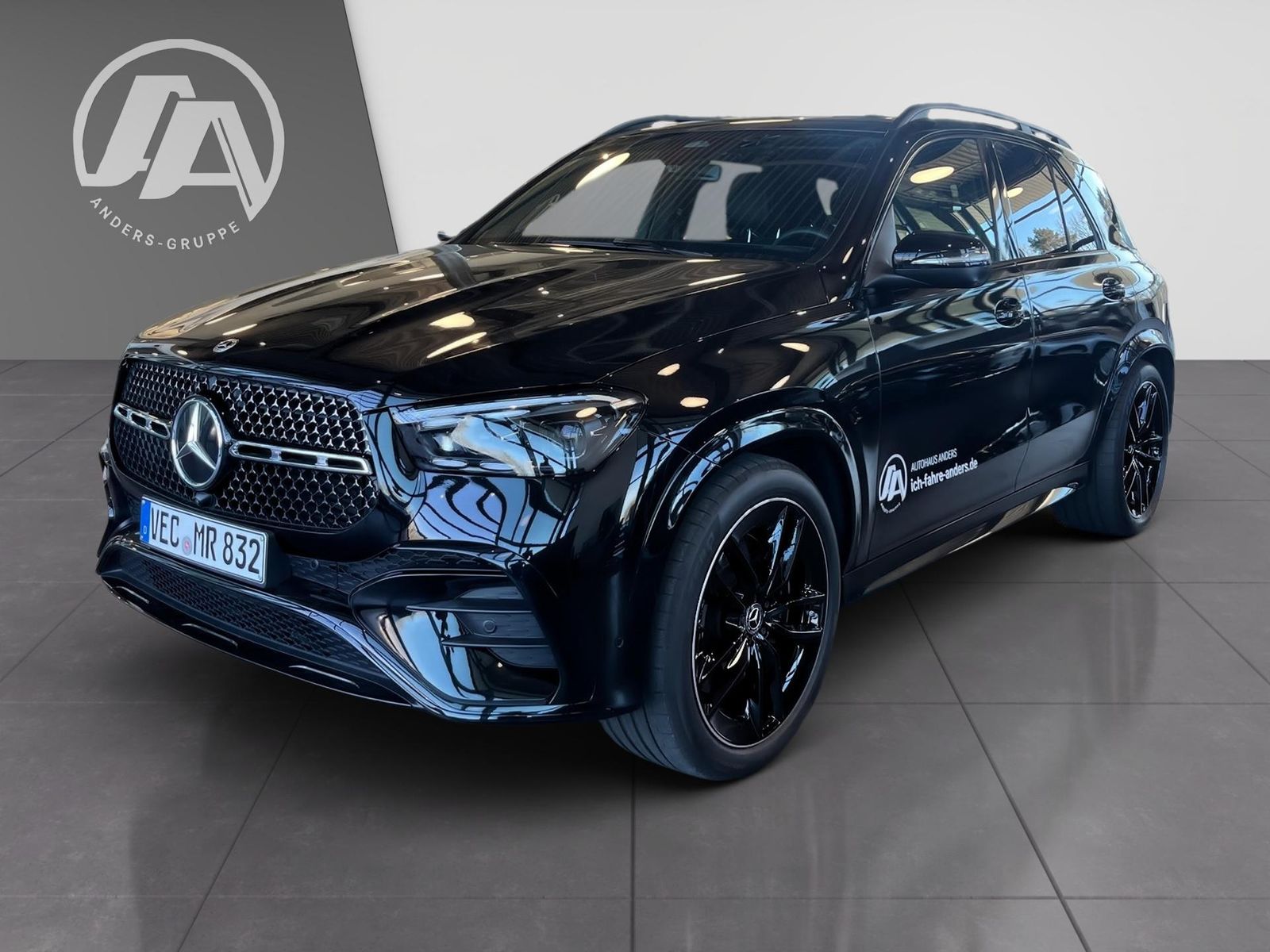 Mercedes-Benz GLE 450 d 4M AMG+Night+Burmester+360°+AHK+HUD+SD