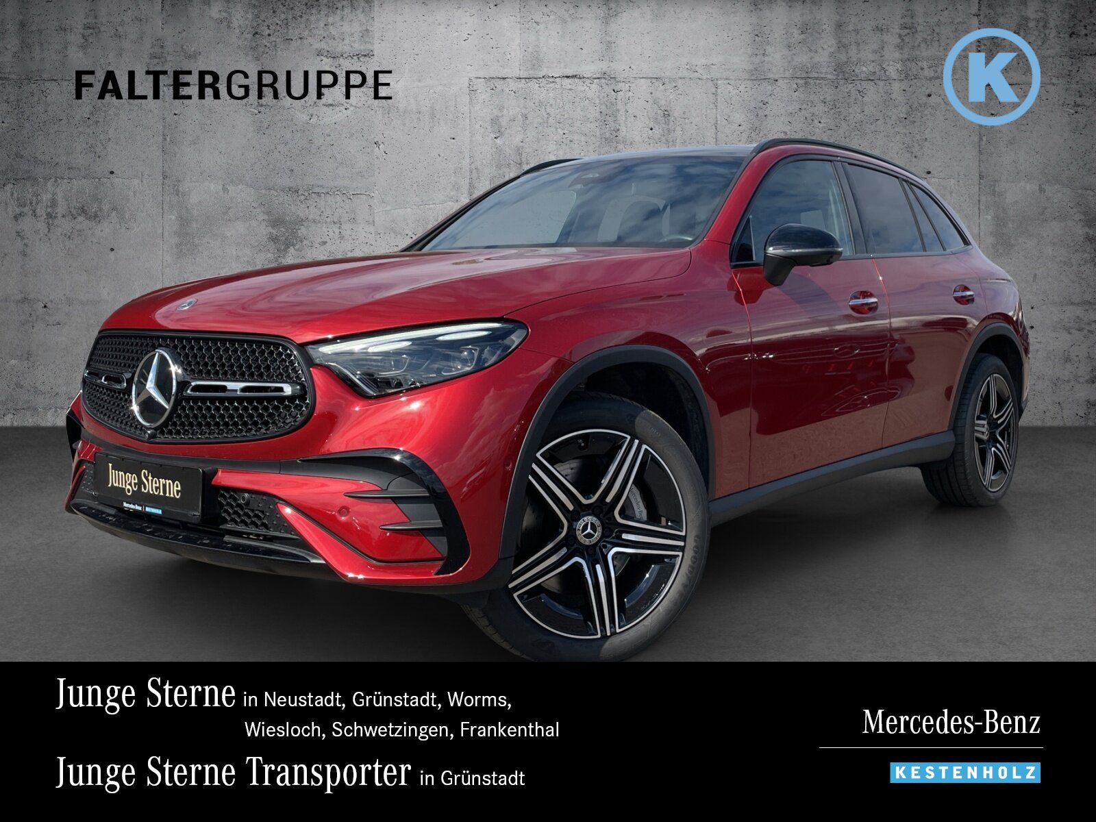 Mercedes-Benz GLC 300d 4M AMG+NIGHT+AHK+DISTRO+PANO+360+MEMORY