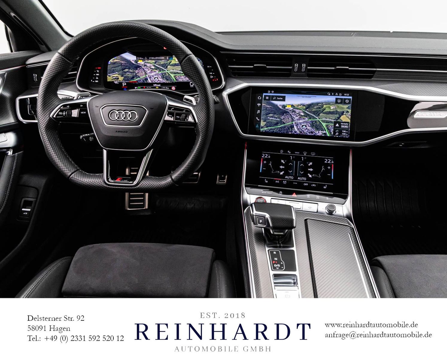 Audi RS6 AVANT BLACK 22Z./LASER/ACC/HuD/PANO/360°/AHK
