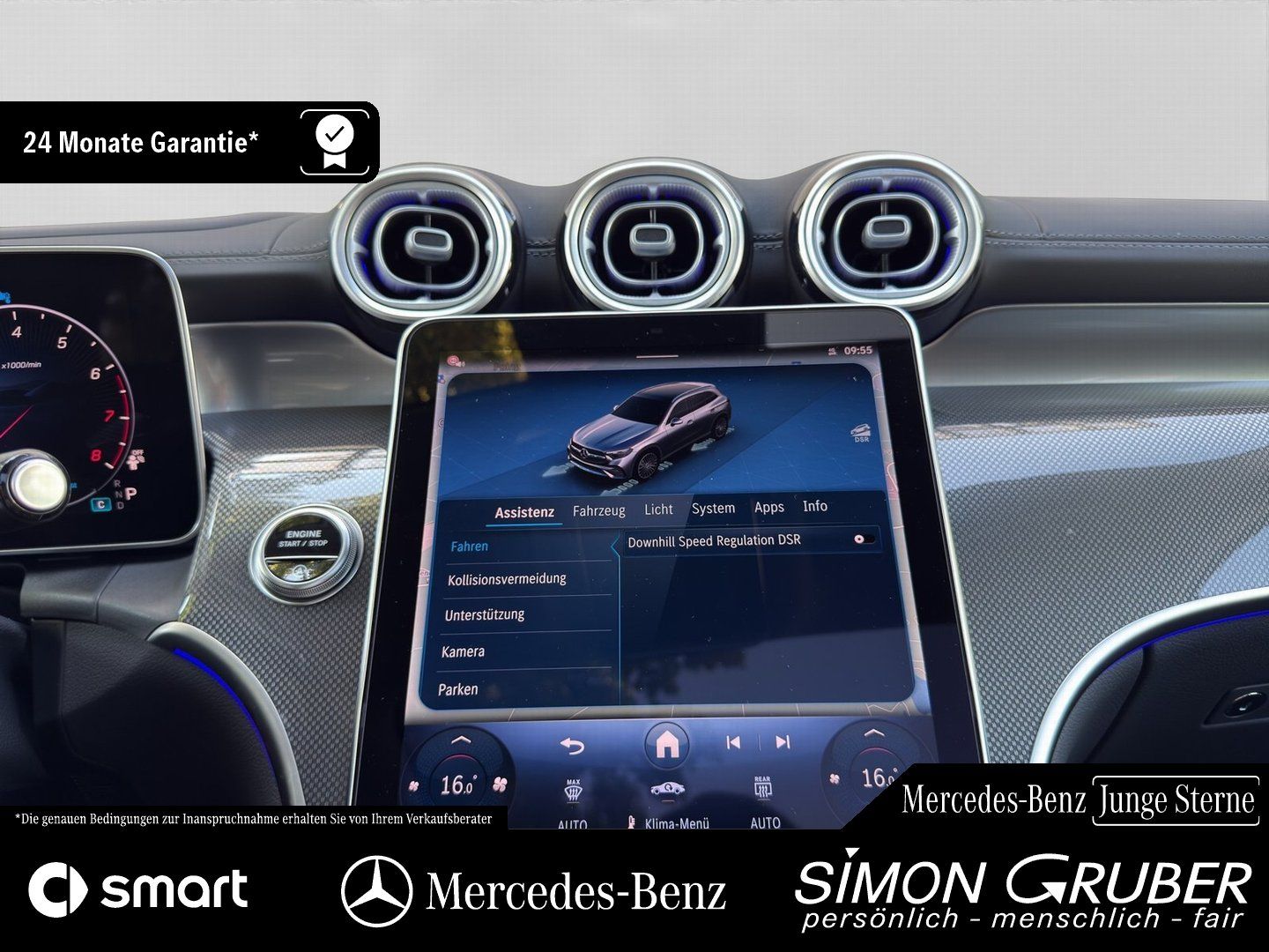 Mercedes-Benz GLC 200 4M AMG Night Pano Burm HUD Airmatic AHK