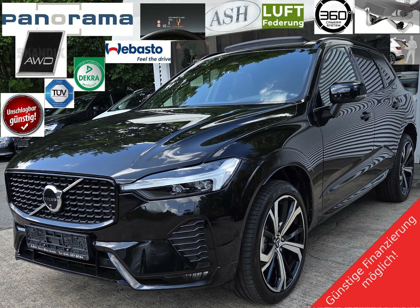 Volvo XC60 B5d AWD Ultimate Dark.Four-C.360.AHK.Stdhz.