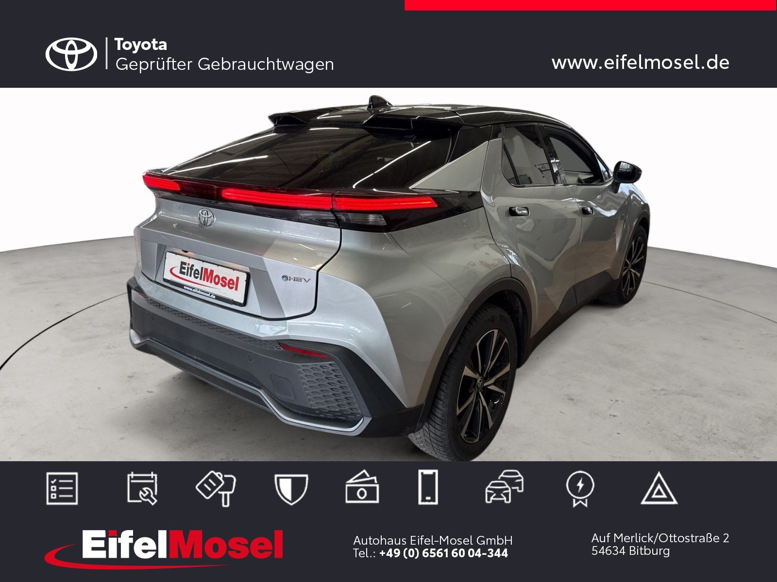 Toyota C-HR Team + Technik 15 Jahre Relax Garantie