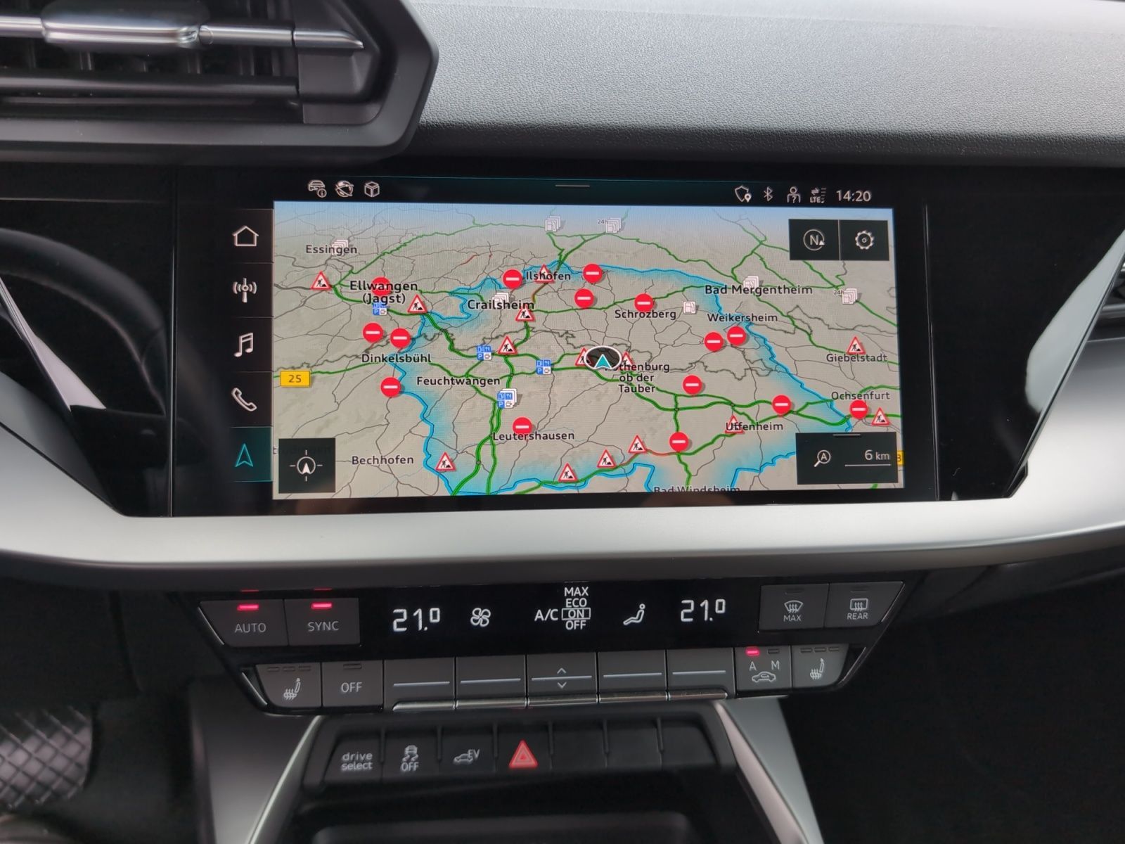 Audi A3 Sportback 40 TFSI e S-Tronic Advanced, Tempom