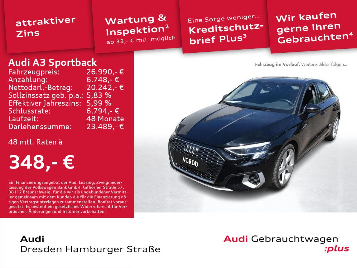 Audi A3 Sportback 35 TFSI Advanced - Samsaru's Car Outlet