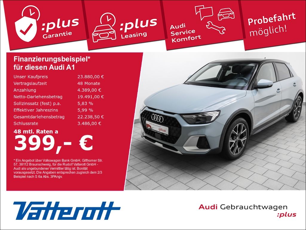 Audi A1 citycarver 35 TFSI S tronic Navi LED Parkpilo