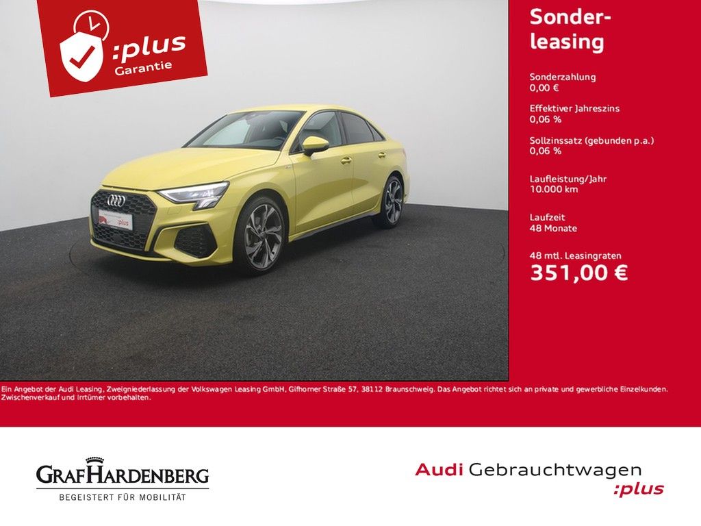 Audi A3 Lim. 30 TFSI S line - Samsaru's Car Outlet