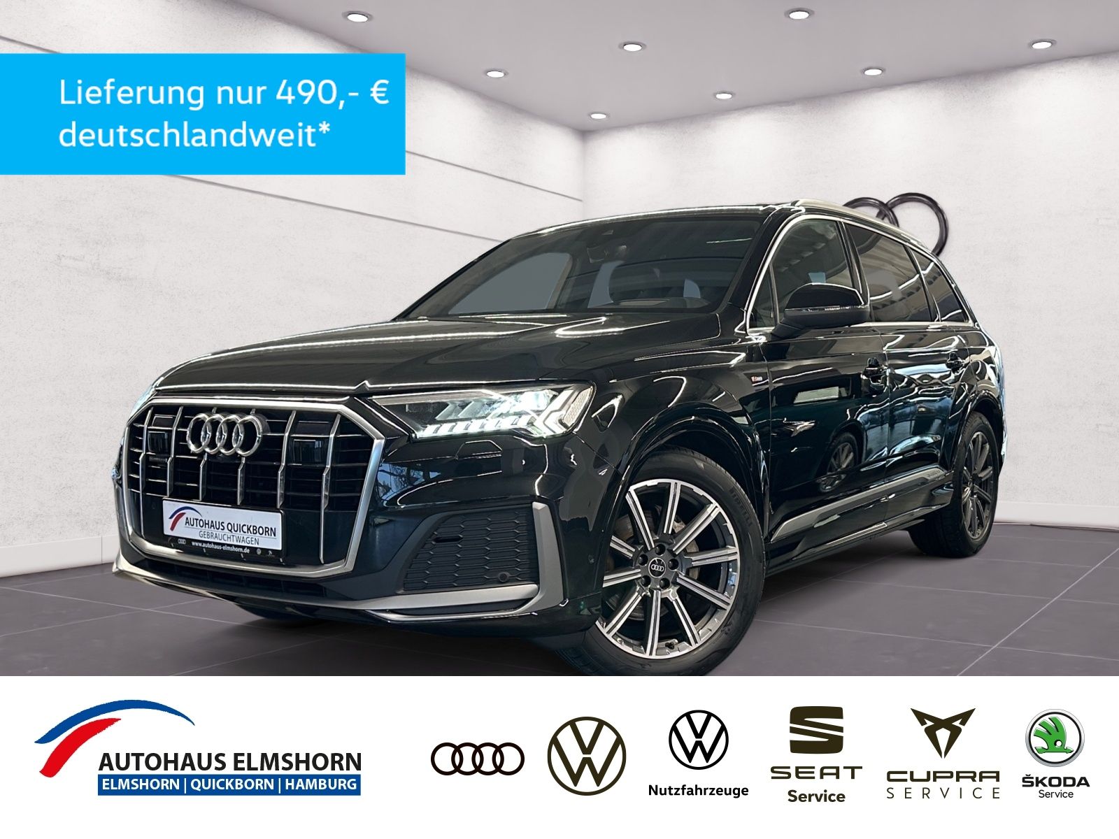 Audi Q7 S line 45 TDI quattro tiptronic PANO B&O MATR