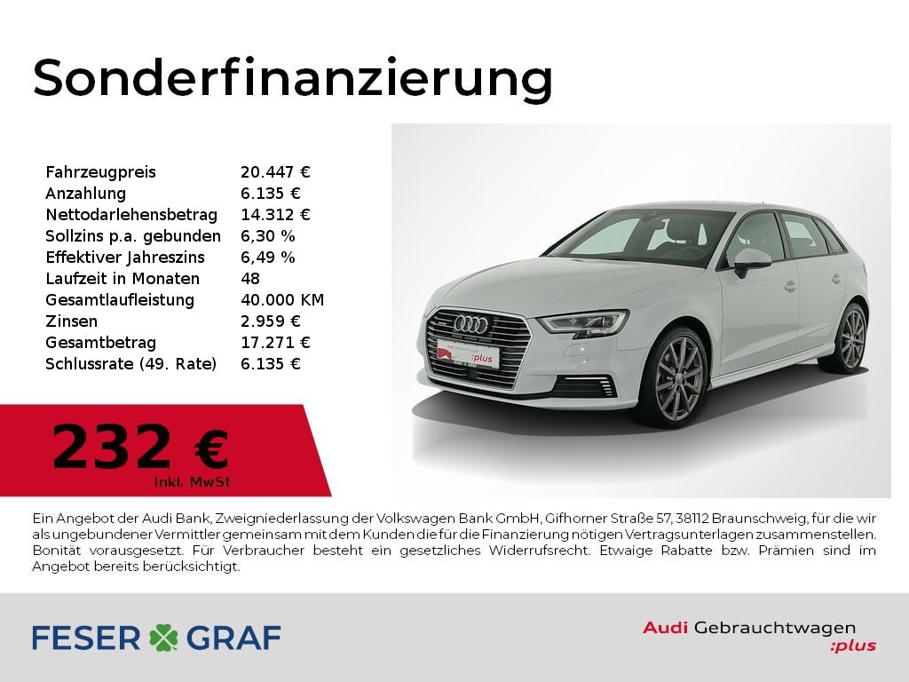 Audi A3 Sportback 40 TFSI e S Line - Samsaru's Car Outlet
