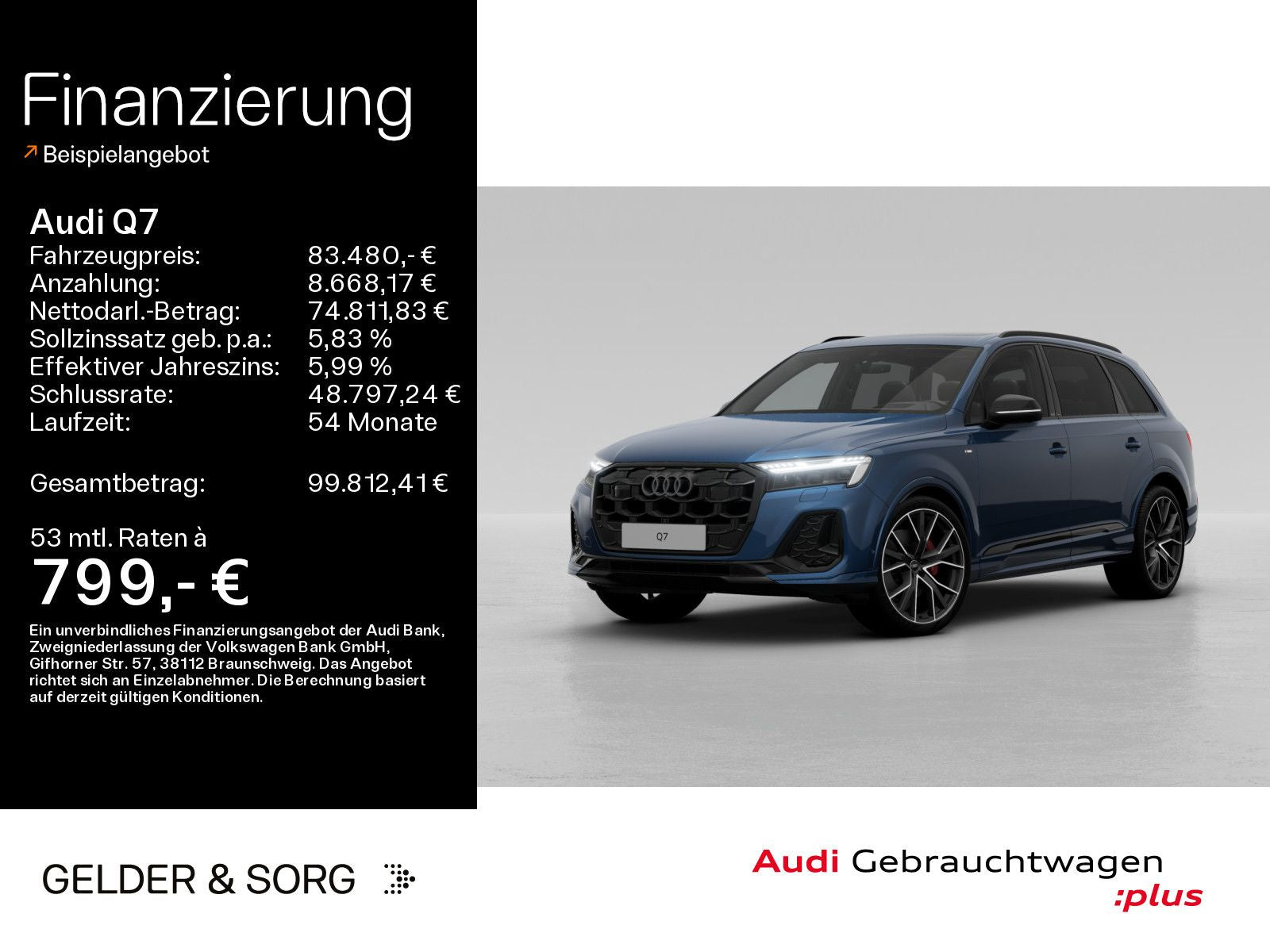 Audi Q7 50 TDI quattro S line AHK*Air*360°*Pano*Stand