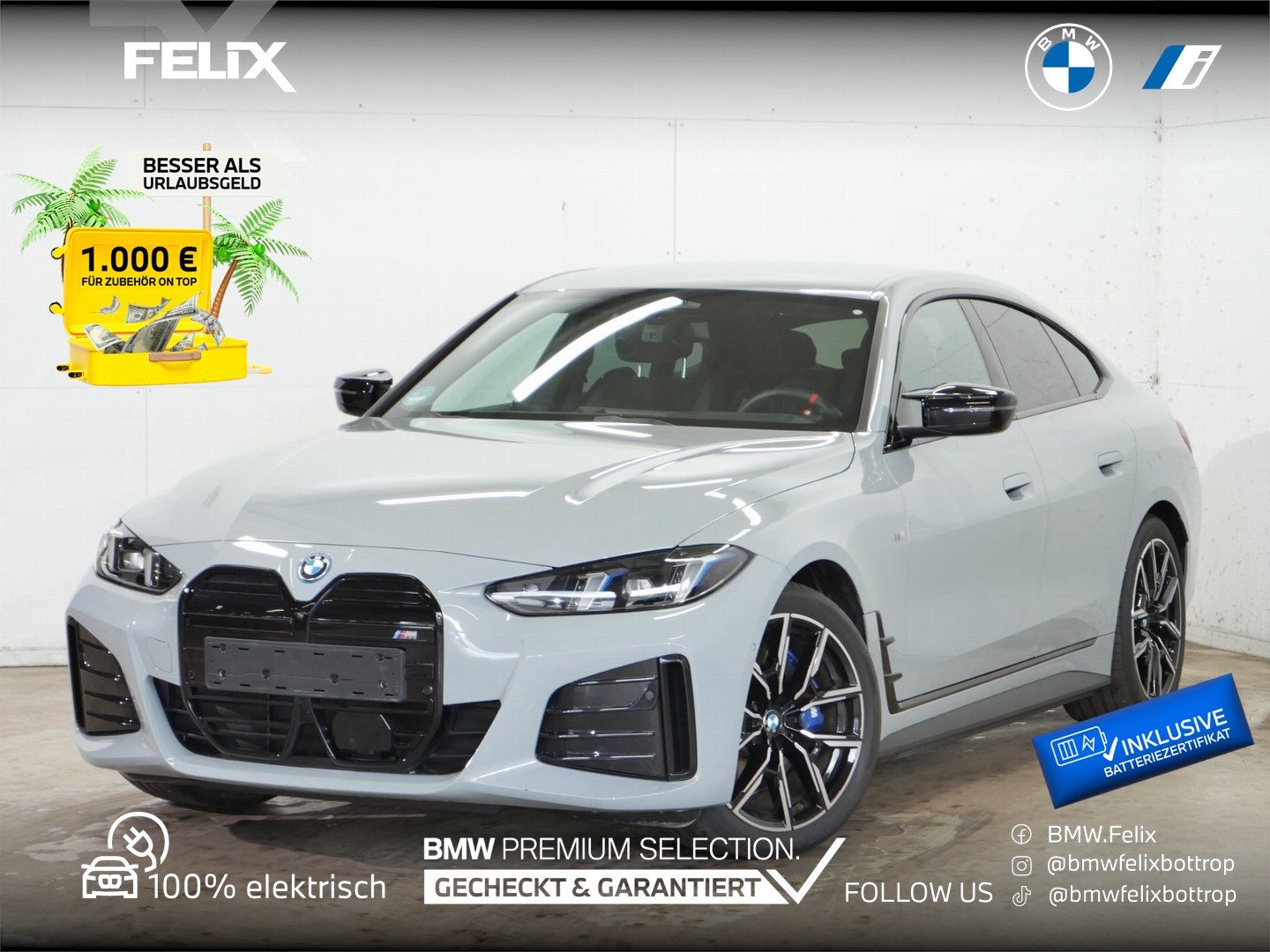 BMW i4 M50 xDrive Gran Coupé+M SPORT+19"ALU+DR.ASS P