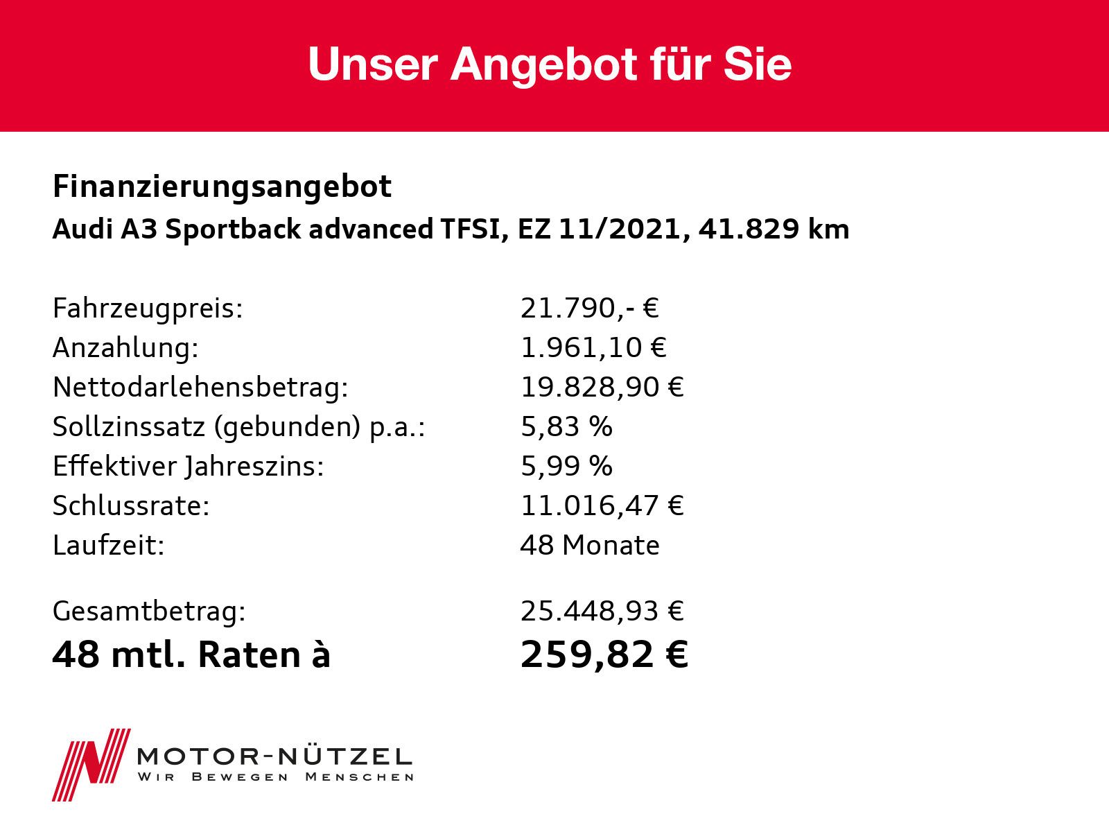Audi A3 Sportback 40 TFSI e S-TR ADVANCED LED+NAV+B&O
