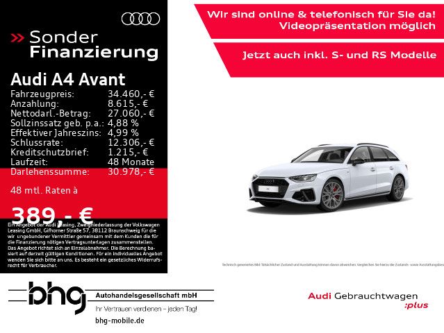 Audi A4 Avant 40 TFSI S-Line - Samsaru's Car Outlet