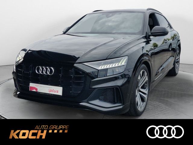 Audi Q8 55 TFSI Tiptr. S-Line 2x, HD Matrix, AHK, Pan