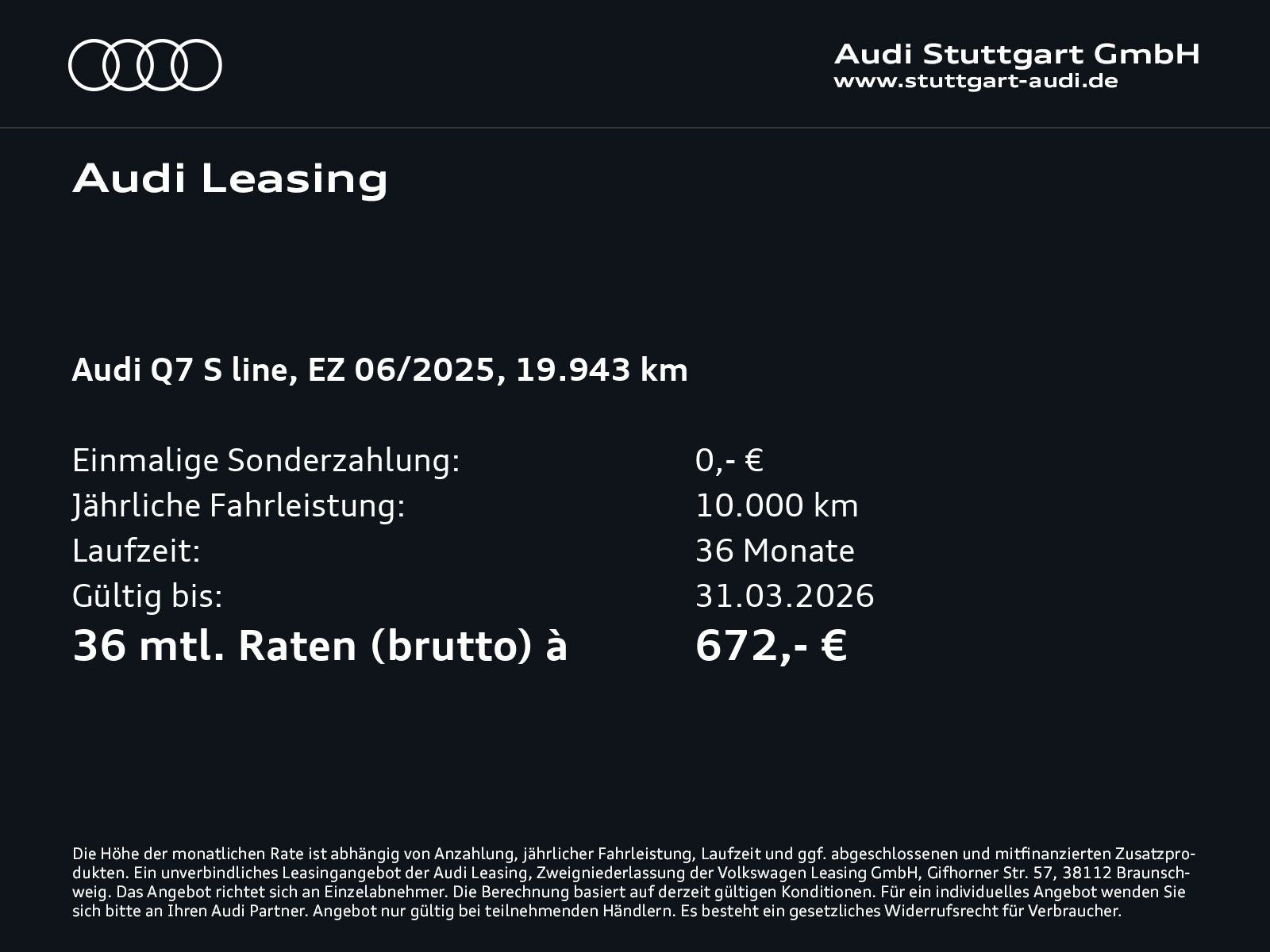 Audi Q7 SUV S line 55 TFSI quattro tiptronic