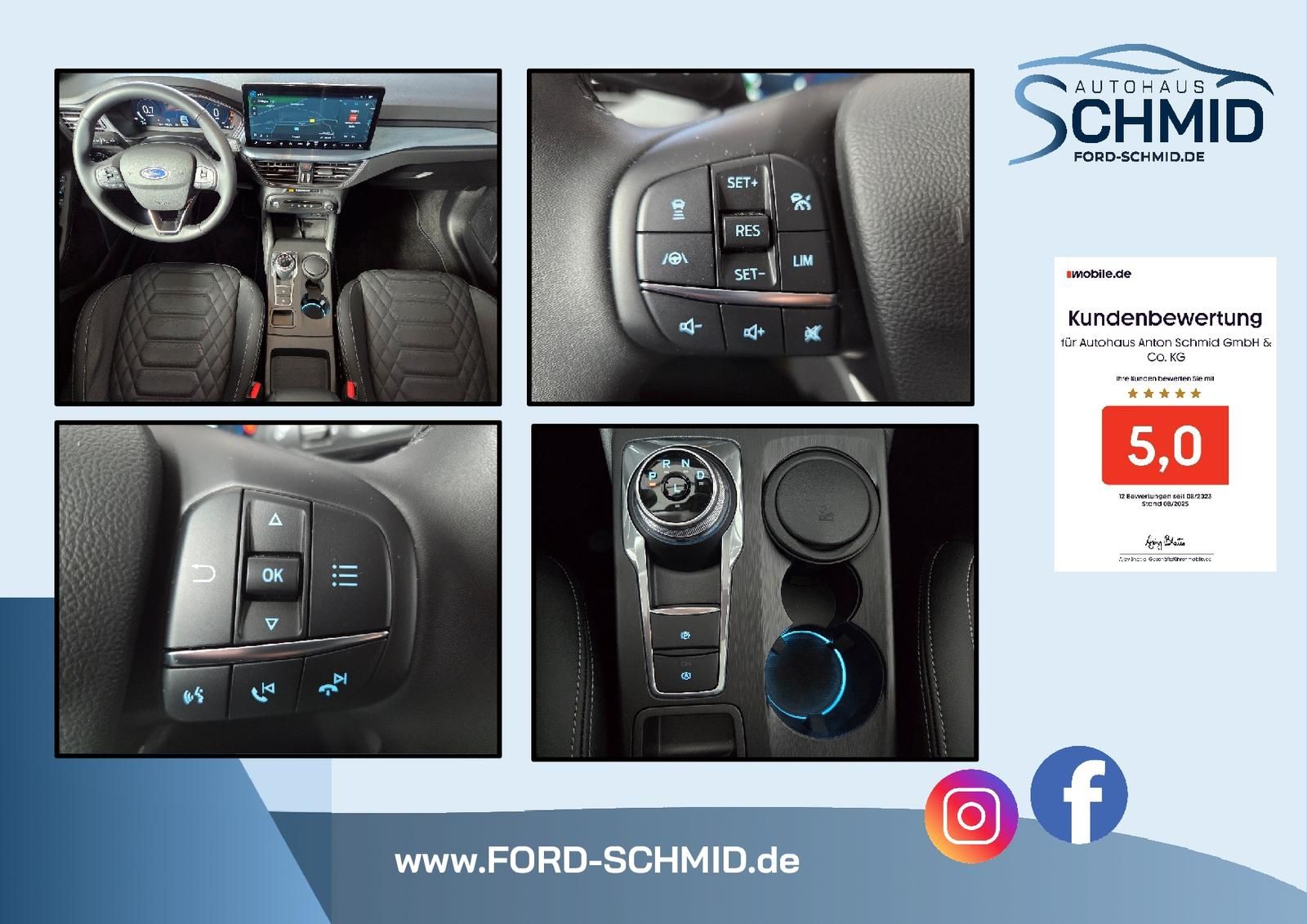 Ford Focus Turnier Active X+ AHK ABNEHMBAR+PANORAMADA