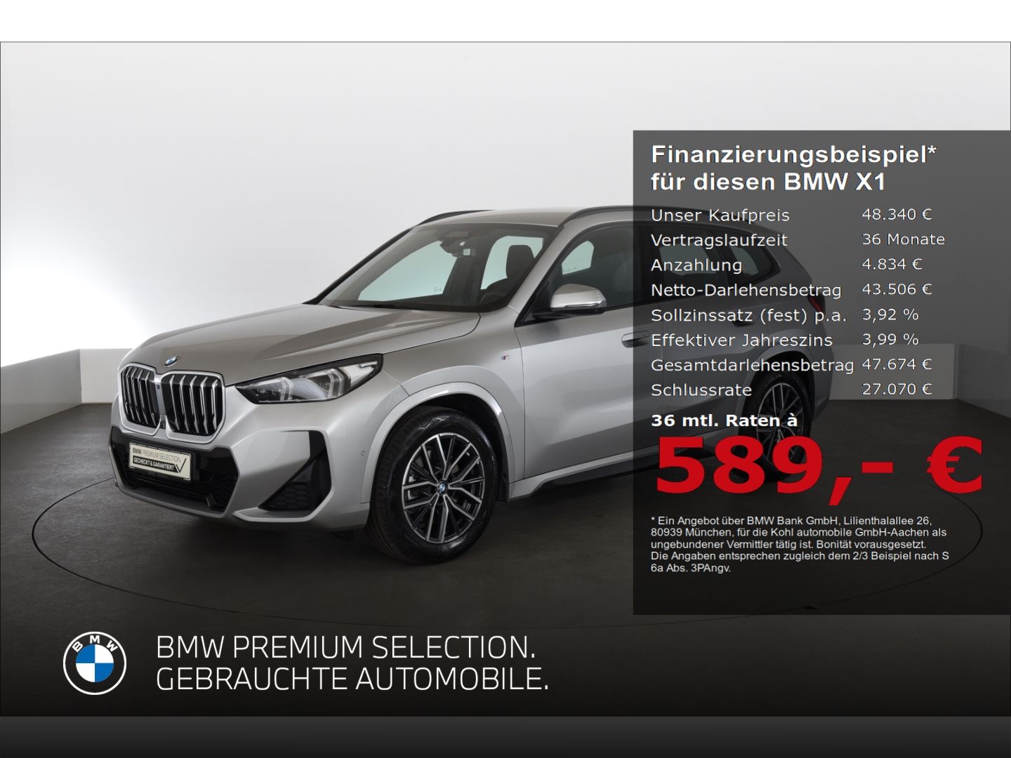 BMW X1 xDrive 23d M Sport Anhängerkupplung Head Up D