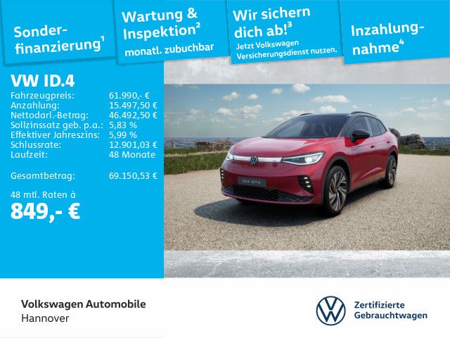 Volkswagen ID.4 GTX 4MOTION AHK LED Kamera HuD PDC ACC SHZ