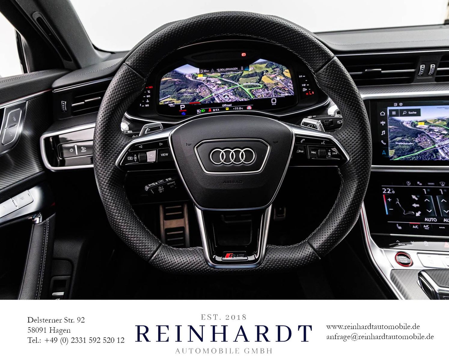 Audi RS6 AVANT BLACK 22Z./LASER/ACC/HuD/PANO/360°/AHK