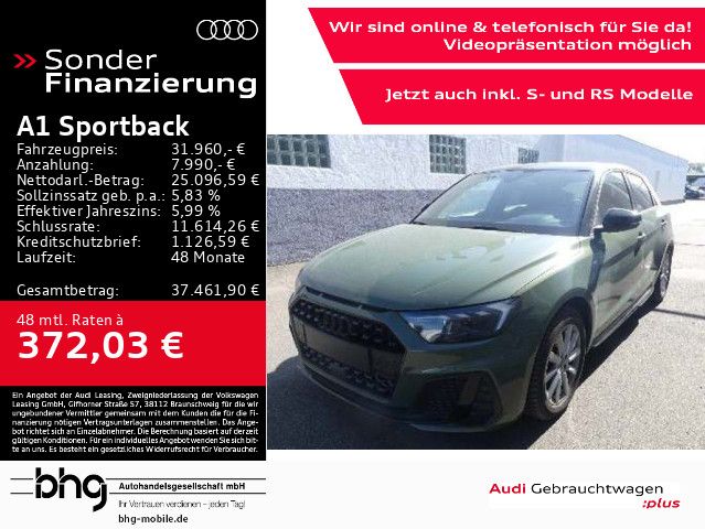 Audi A1 Sportback S line 40TFSI S tronic