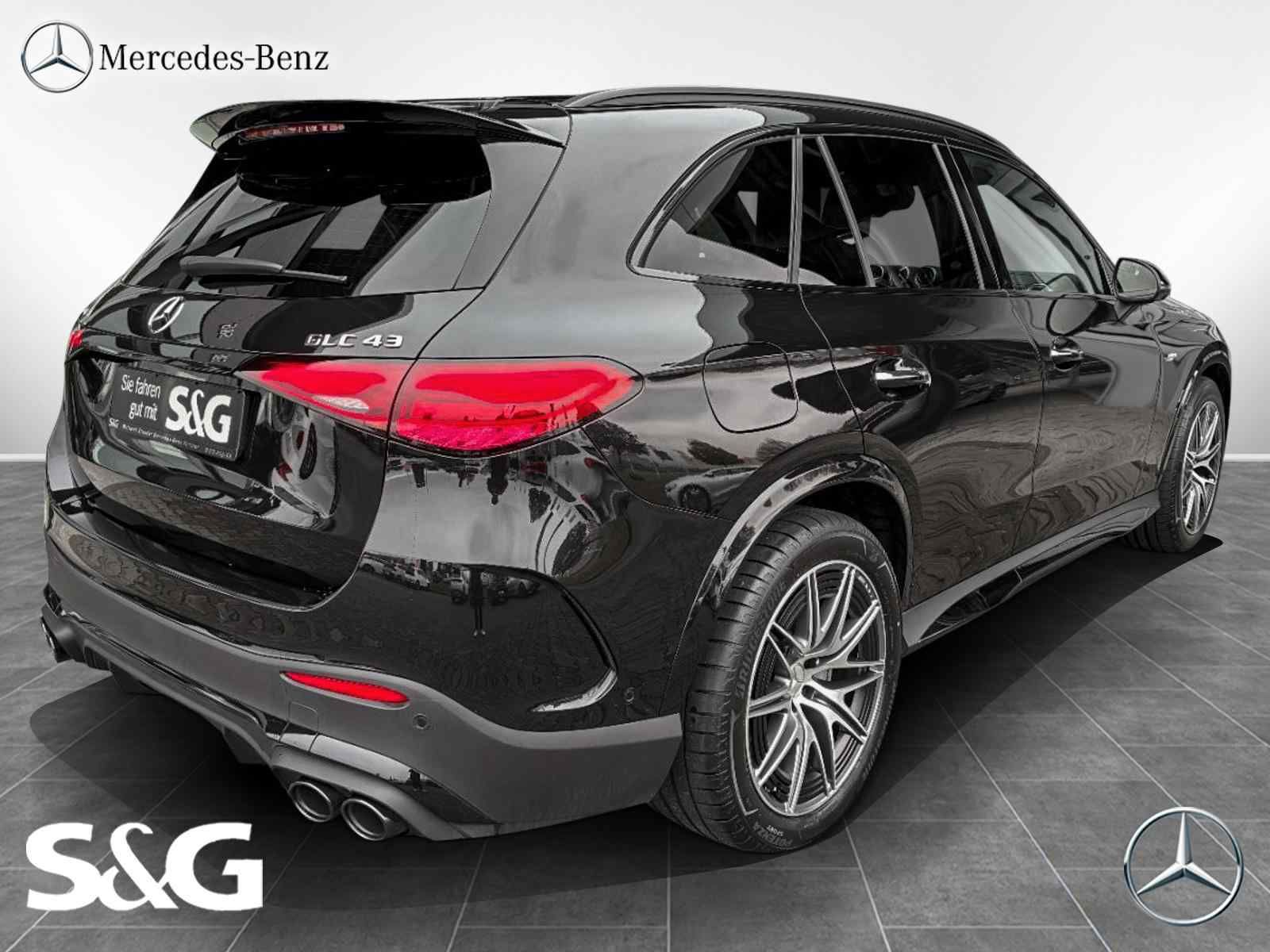 Mercedes-Benz GLC 43 AMG 4M 360°+MBUX+Pano+AHK+HUD+Keyless-GO