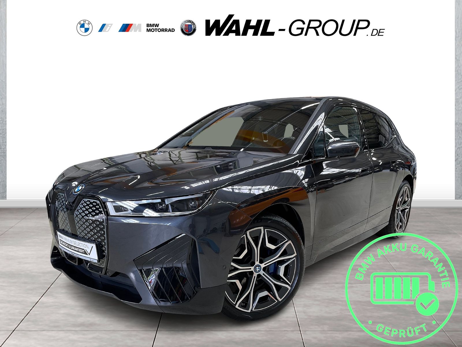 BMW iX xDrive40 SPORTPAKET PANO AHK H&K HIFI SOFT-CL