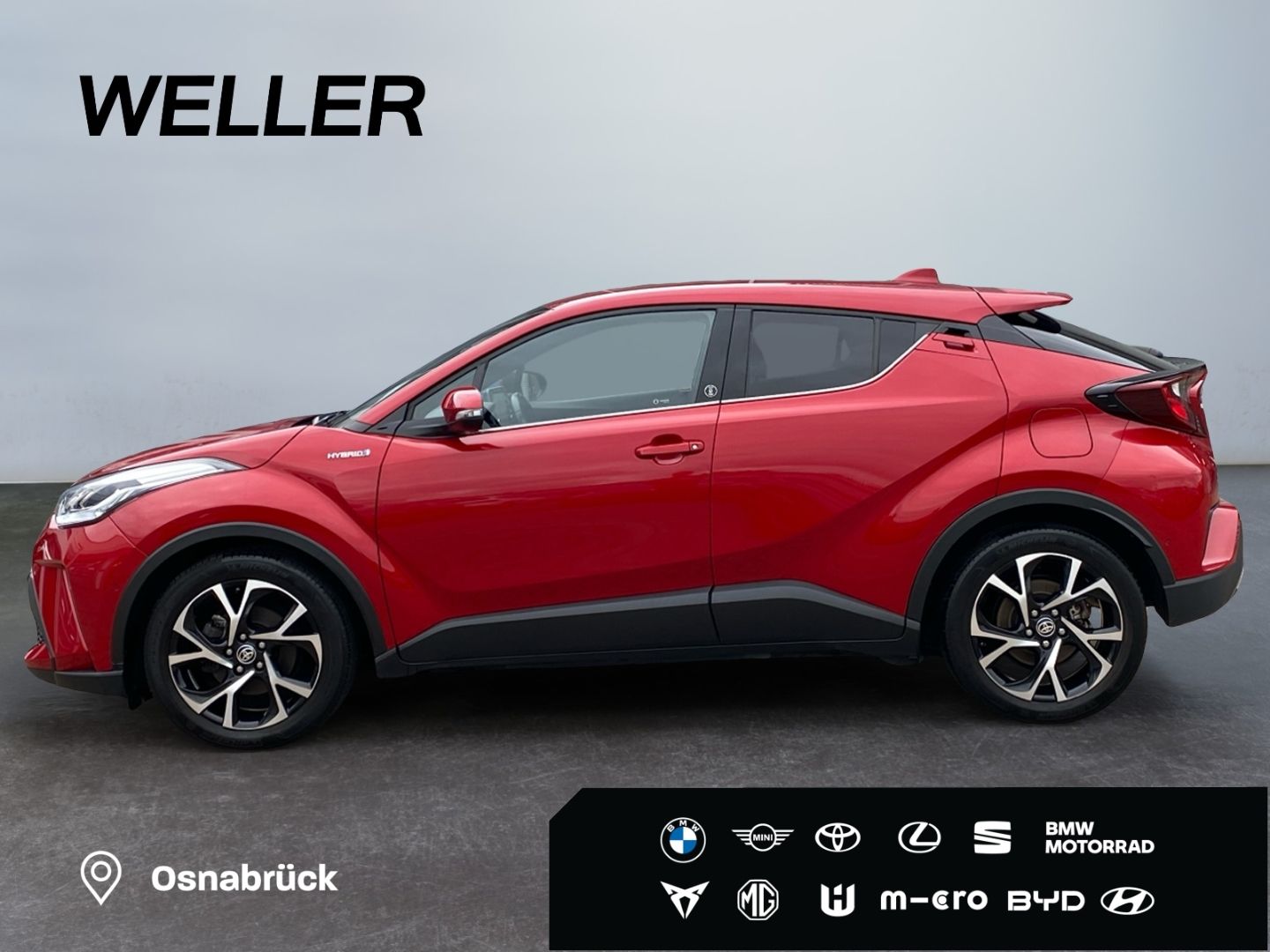 Toyota C-HR 2.0 Hybrid Team D *LED*ACC*Navi*CarPlay*CAM