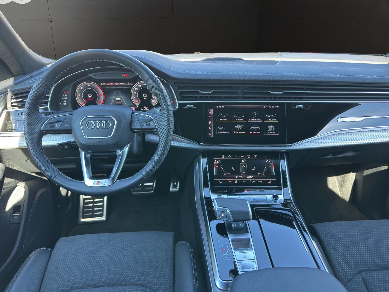 Audi Q8 50 TDI quat.tipt. S LINE+AHZV+AIR+STHZG+LASER