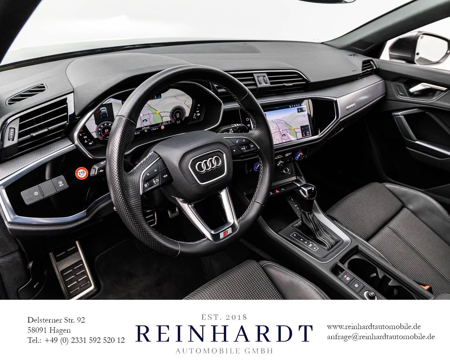 Audi Q3 SPORTBACK 40TFSi Q 2x S LINE 19Z/KAM./NAV+/VC