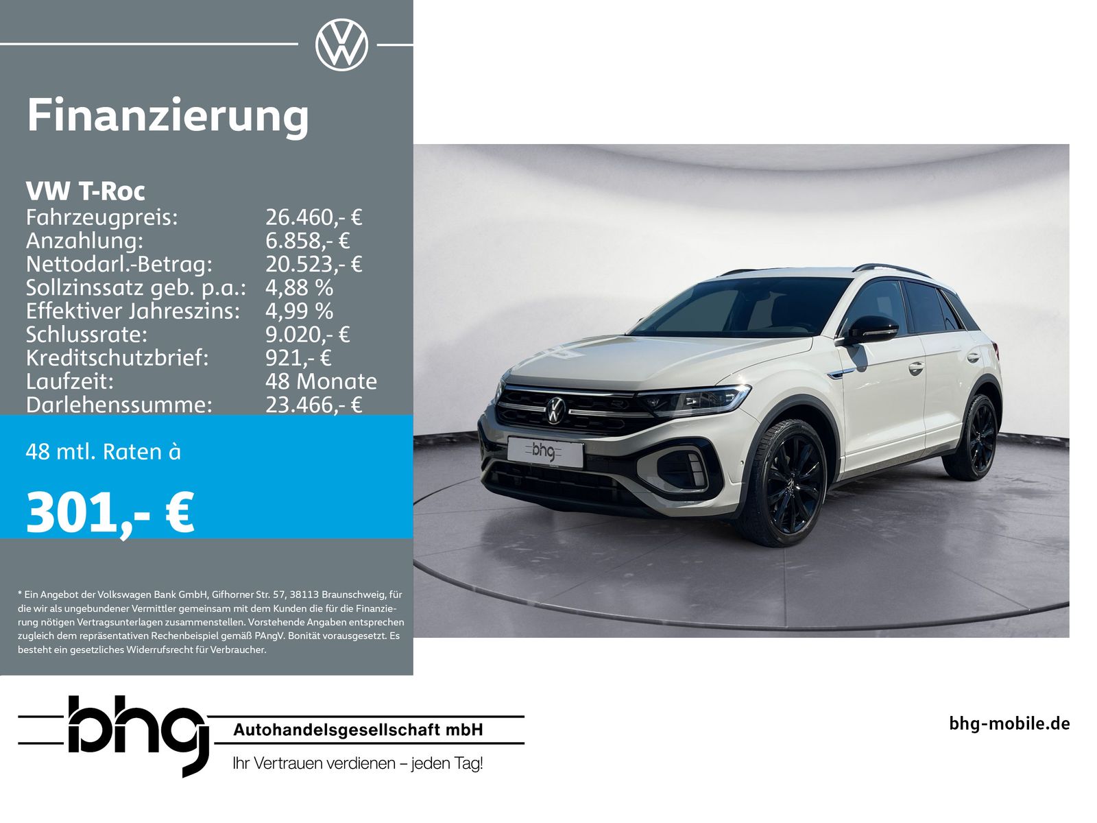 Volkswagen T-Roc R-Line 1.5 TSI - Samsaru's Car Outlet