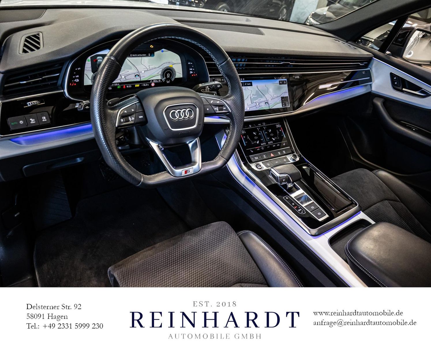 Audi Q7 60TFSIe 2x S LINE BLACK/ACC/PANO/360°/SIDE/VC